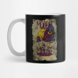 Modest Mouse w/ Halftone Pattern Mug